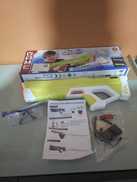 SKIRFY SF2302 Pistola de água elétrica, Brinquedo para a água, Pistola