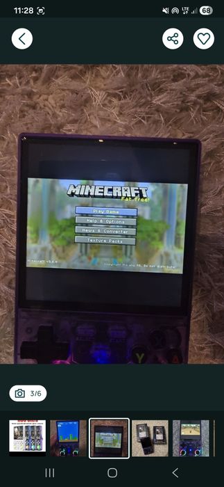 Retro konsola R36 Ultra, ekran- 4cala,64Gb, Wifi, 15tys gier.