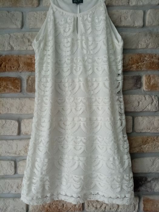 Sukienka biała, elegancka