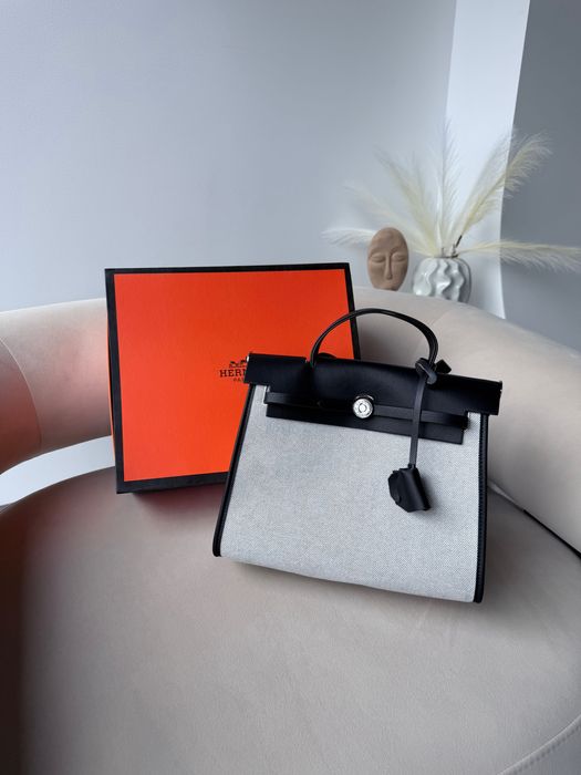 Сумка Hermes Herbag сіра