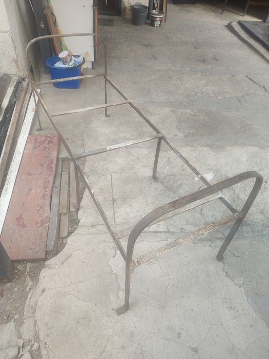 Ліжко каркас міцне метал, розмір 170 на  60, висота 80 до бильця