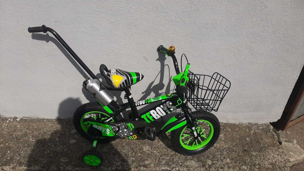 Rowerek 12 cali bmx  3 kolory koszyk kółka boczne torpedo prowadnik !