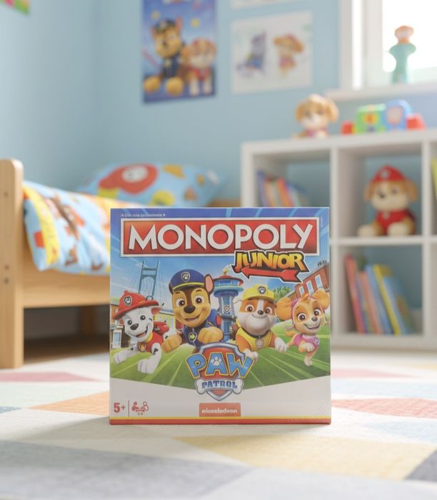 Gra planszowa Monopoly Junior Psi Patrol dla dzieci