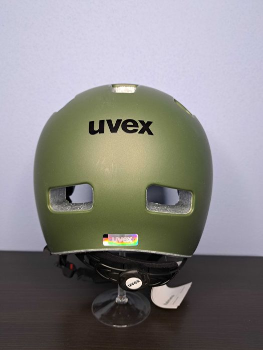 Kaski Kask rowerowy orzech Uvex HLMT 4 CC r. 55-58 cm M zielony