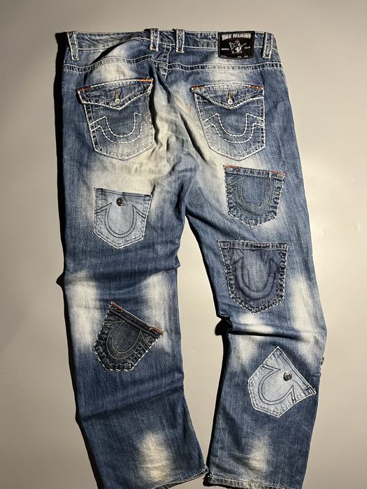 джинси True Religion кастом(трушки big logo)