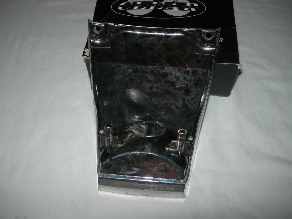 Farol traseiro de mota.