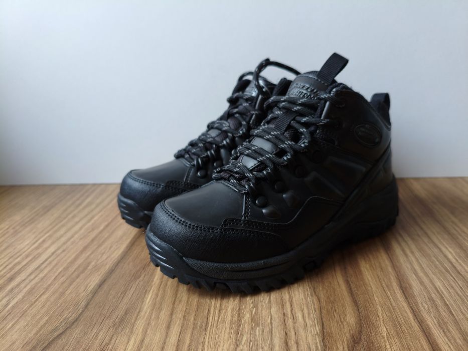 Buty Skechers Waterproof skórzane trzewiki dziecięce r. 30 19cm