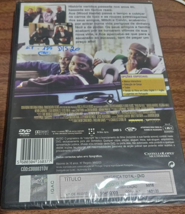 Filme em dvd Vingança Total