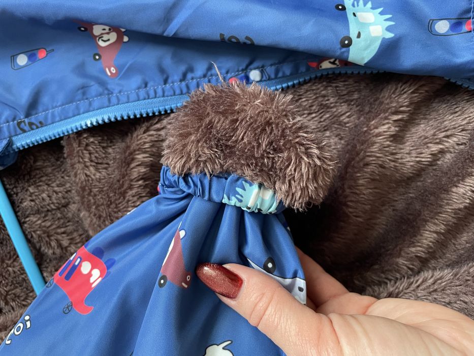 Утеплена вітровка для хлопчика