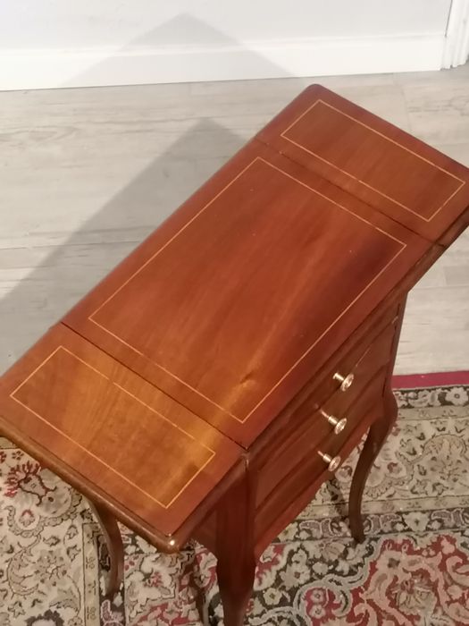 Flip-top table (side table, bedside table) "sofa wine table", English style64552482582403124