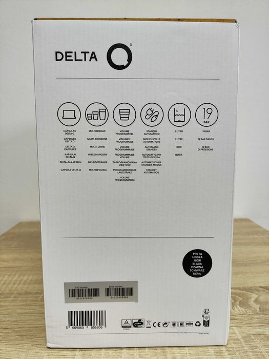 Vendo Máquina De Café Delta Qool Evolution Preto (NOVA)