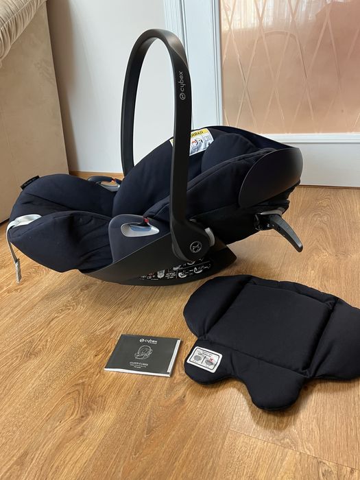 Автокрісло з базою Cybex Cloud Z i-Size Plus Platinum Blue