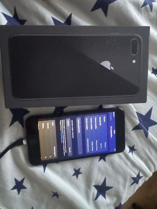 Iphone 8 plus bateria do wymiany wypchnela ekran ios 16.7.12