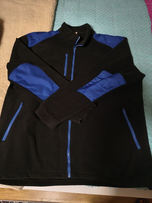Polar czarno-niebieski mięsisty duży 5xl