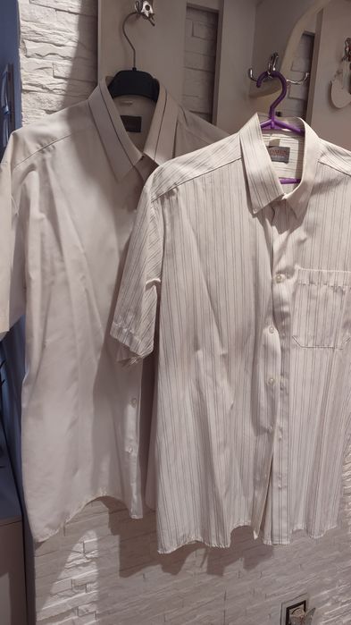 Garnitur męski w paseczek