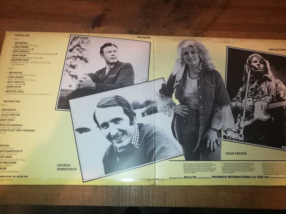 VARIOS (Country Music) - Country Giants – VOLUME 3   2 X LP