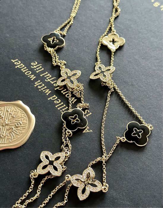 Naszyjnik łańcuszek czarny