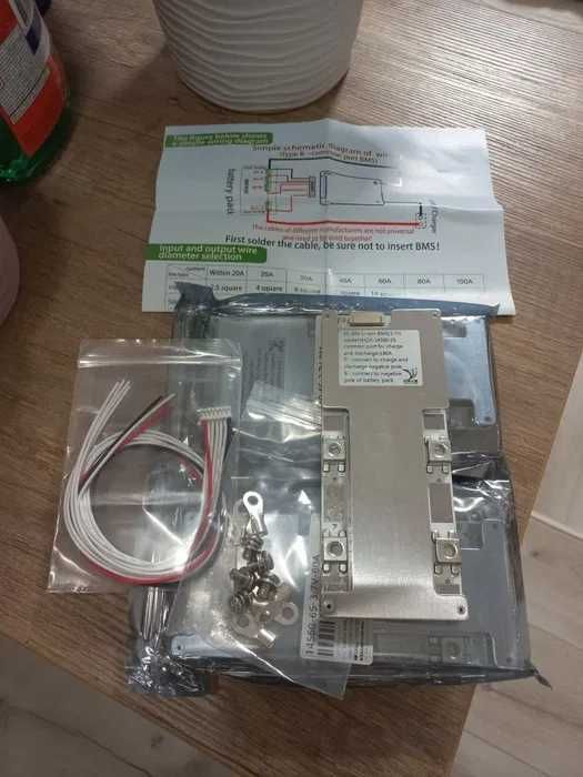 Плата БМС BMS 7S на 80А Реального постійного навантаження