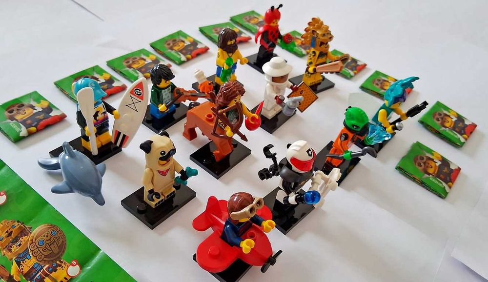 Lego 71029 Series 21 completa Minifiguras colecção novas montadas