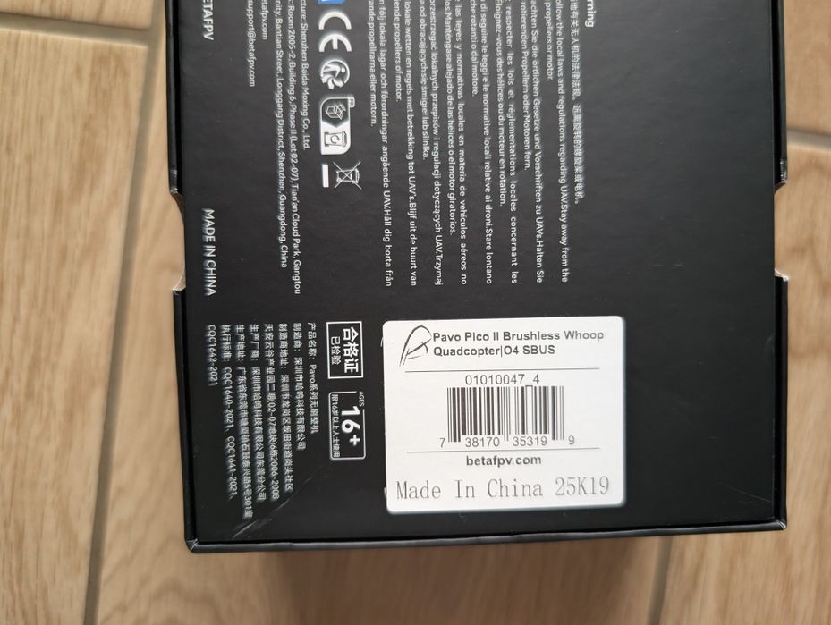 BetaFPV Pavo Pico 2 DJI O4 sbus