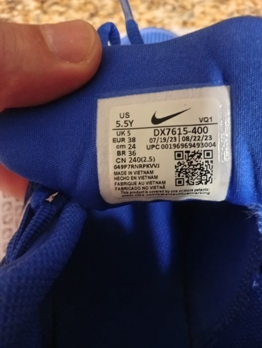 Sapatilhas Nike como novas