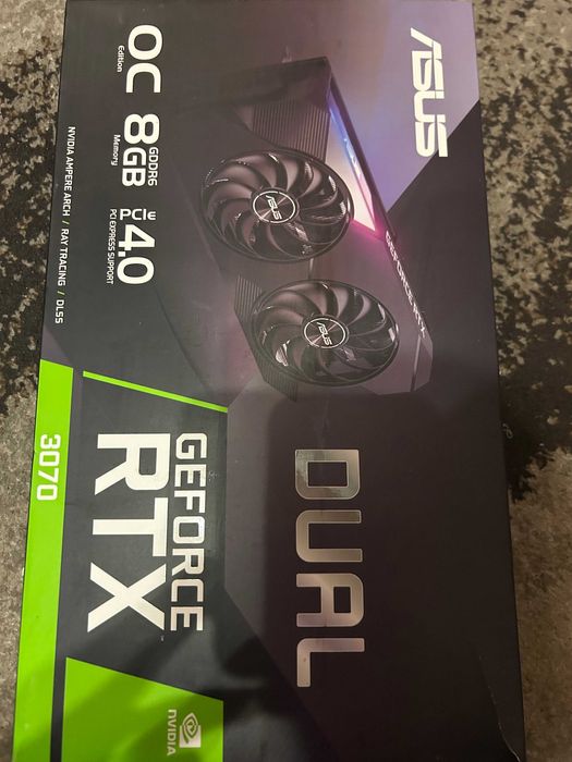 RTX 3070 Asus dual oc