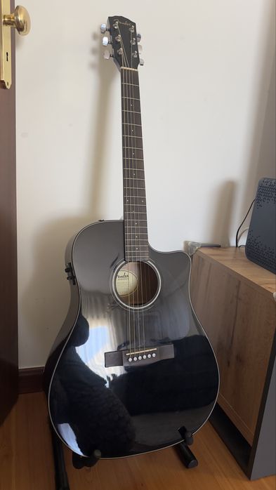Viola Acústica Fender CD-60 V3 Preta