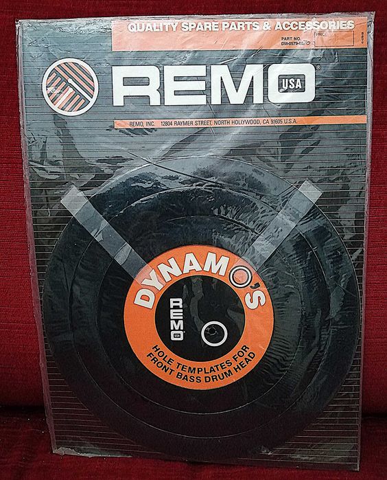 Remo Moldes DynamO’s para peles de Bombo