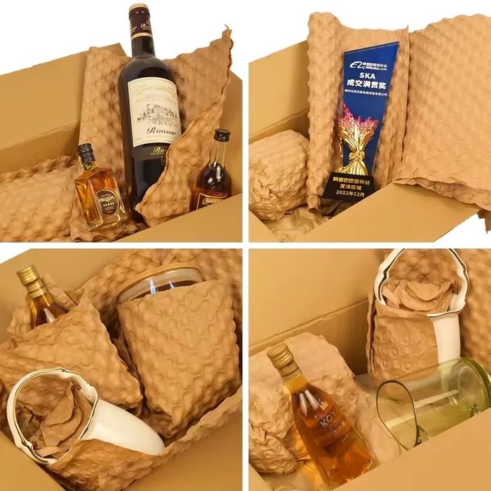 Крафт папір бульбашковий крафт і білий