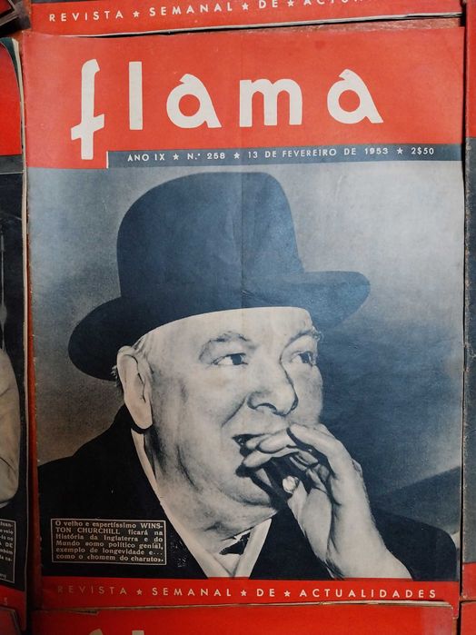 revistas: Flama (dez edições, 1952 e 1953)