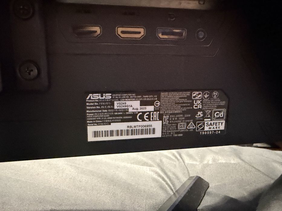 Монітор ASUS TUF Gaming VG249Q1A