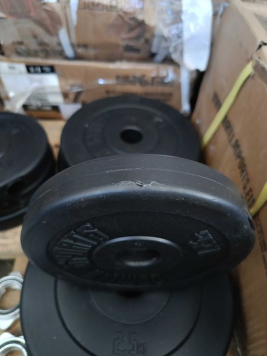 Hantle powlekane/gumowane regulowane Gorilla Sports 2x 10 kg (1297)