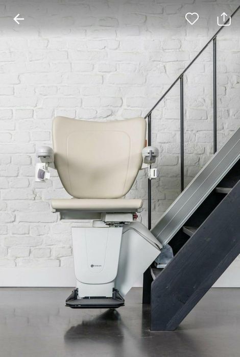 Krzesełko schodowe Handicare Montaż