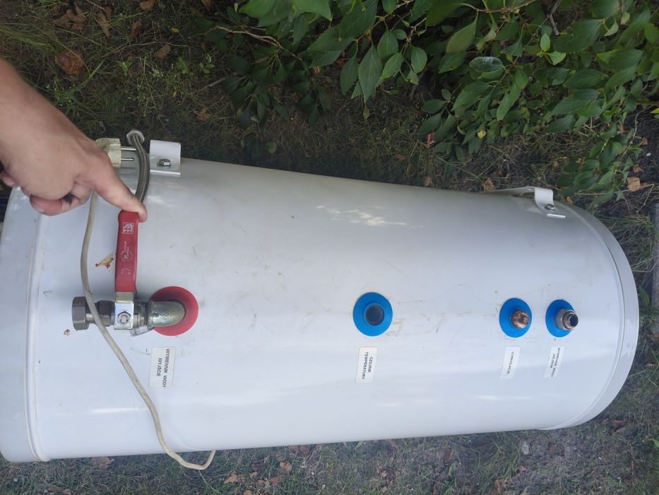 Bojler wymiennik podgrzewacz dwuplaszczowy Elektromet  Venus plus 100l