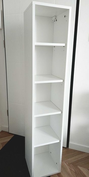 regał/słupek z półkami i frontem