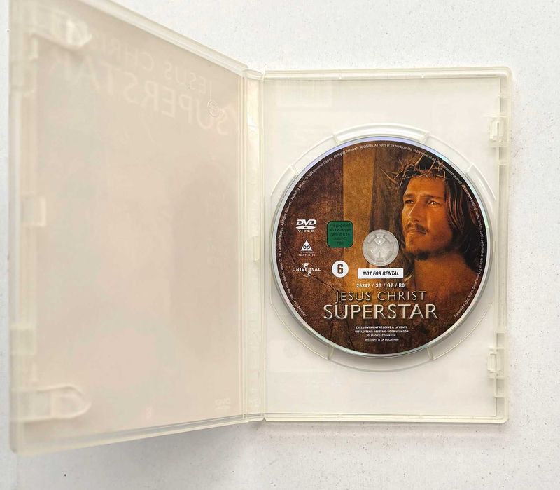 2 DVDs_Musicais Jesus Christ Superstar/Cats.