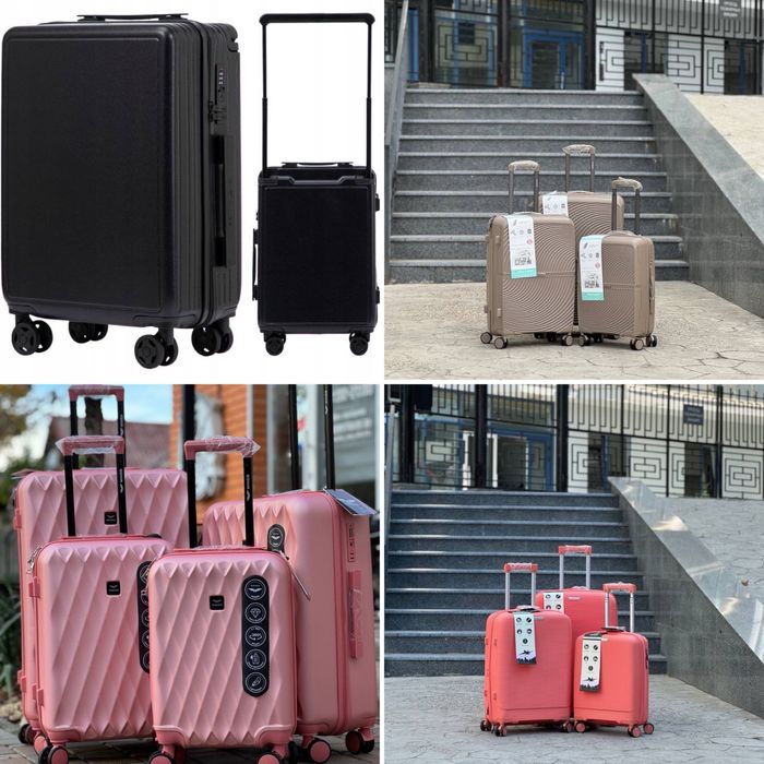 Расцветок хватает!Чемодан Турция на колесах,валіза,сумка на колесах