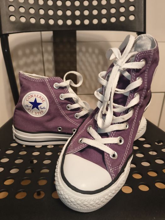 Converse  fioletowe 37,5