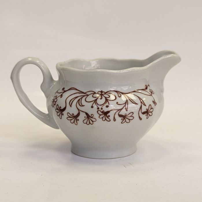 Mały mlecznik porcelanowy Karolina PRL Vintage