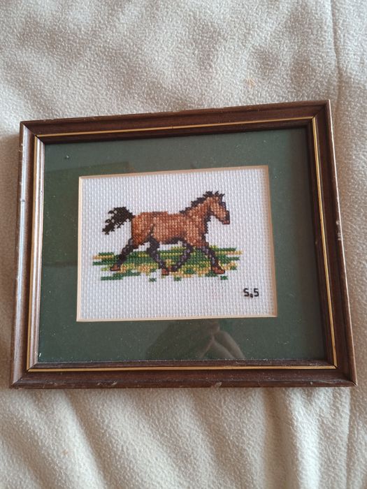 Quadros em ponto cruz