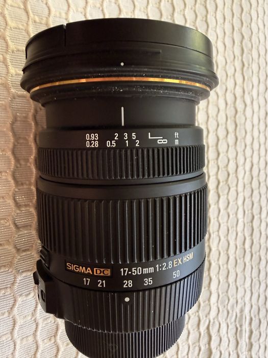Sigma 17-50/2,8 EX HSM. do Nikona