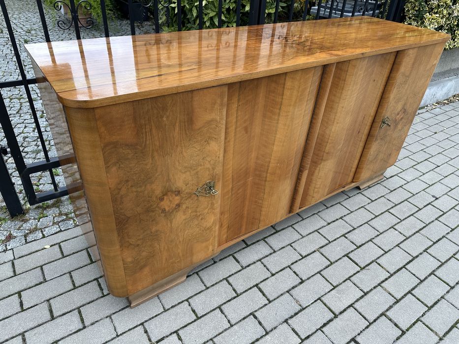 Intarsjowana Komoda Art Deco