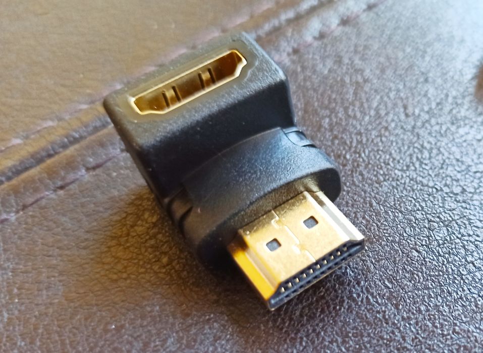 Curvas angulos retos Adaptadores HDMI vários formatos