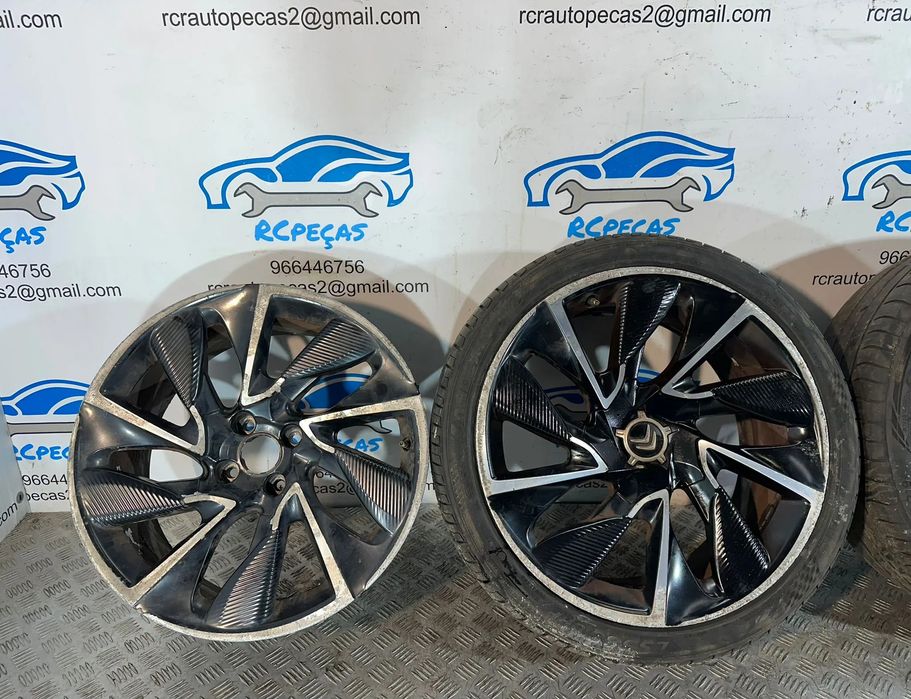 Conjunto Jantes 19 Originais Citroen DS DS5 DS4 8.5J ET29 4x108