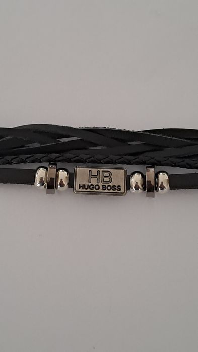 Pulseiras Homem em couro e aço