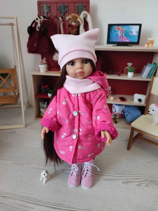 Лялька кукла Паола Рейна Керол у курточці 13213, 32 см
