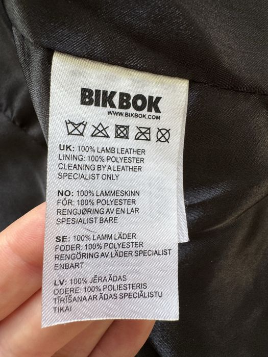 Kurtka skórzana skóra naturalna XS 34 biker ramoneska