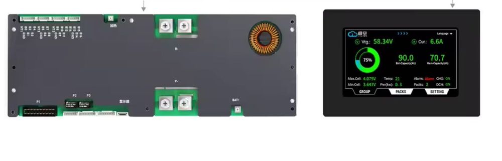 DESCRIÇÃO

Bateria de lítio (LiFePO4₄)