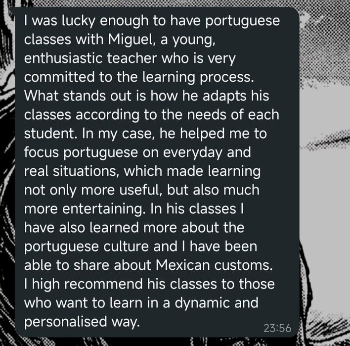 Portuguese classes!