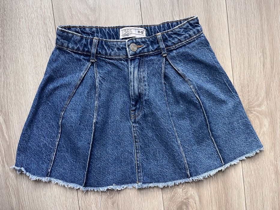 Джинсова спідничка 11-12 років